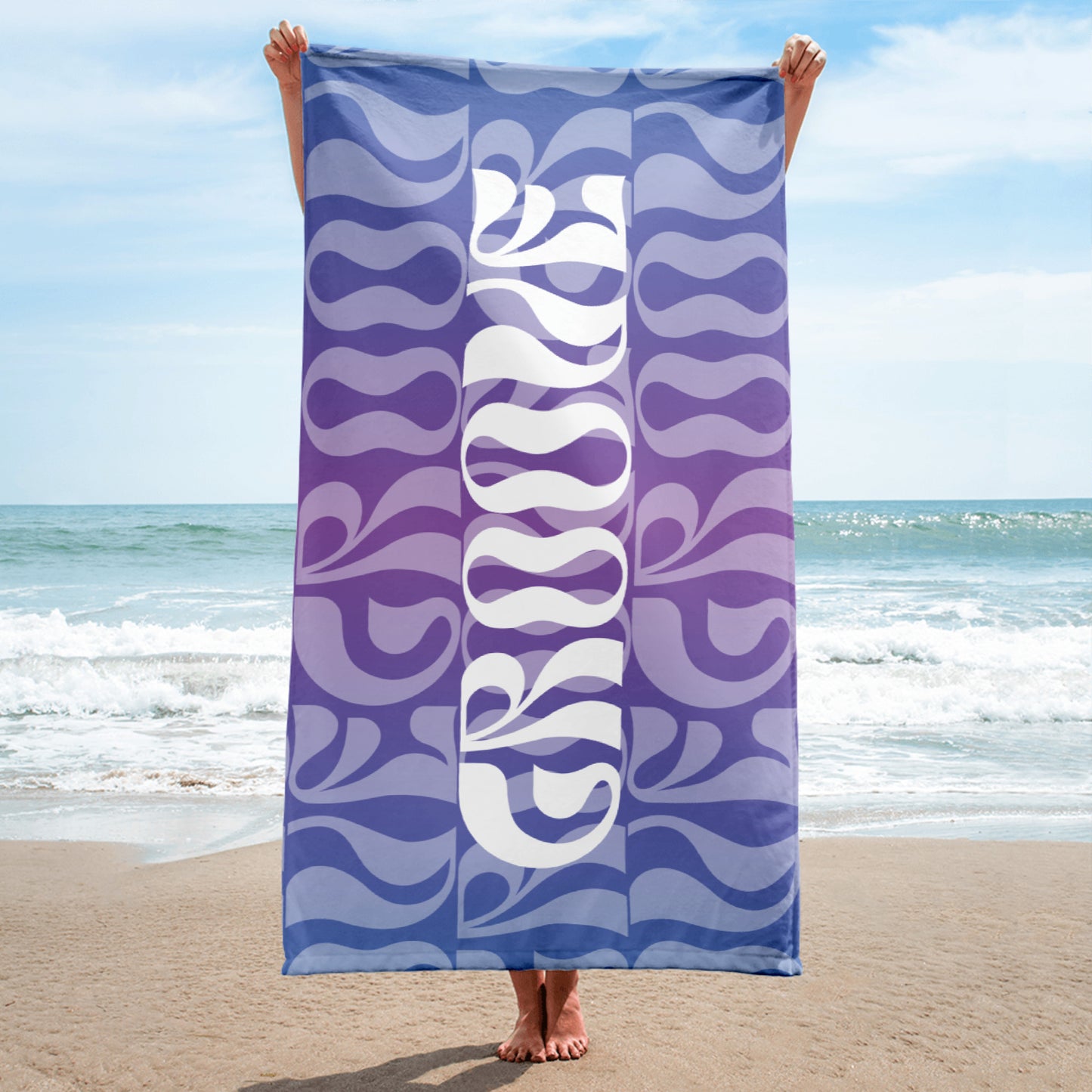 Groove Collection: Classic Logo Beach Towel